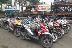 Ratusan Sepeda Motor Pemudik Gratis Kemenhub Tiba di Terminal Tirtonadi Solo