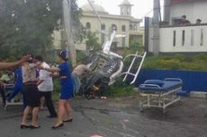 Satu Korban Kritis Helikopter Jatuh Dibawa ke Medan
