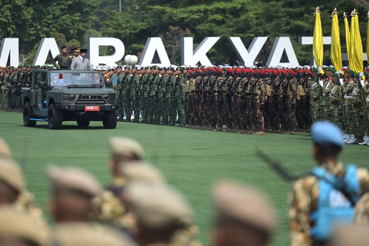 Prabowo: Tingkat Kehidupan TNI Tak Boleh Terlalu Jauh dari Rakyat