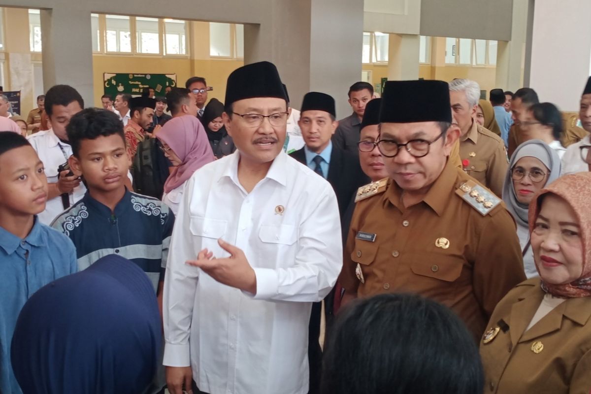 Menteri Sosial (Mensos) RI, Saifullah Yusuf di Kota Batu, Jawa Timur.