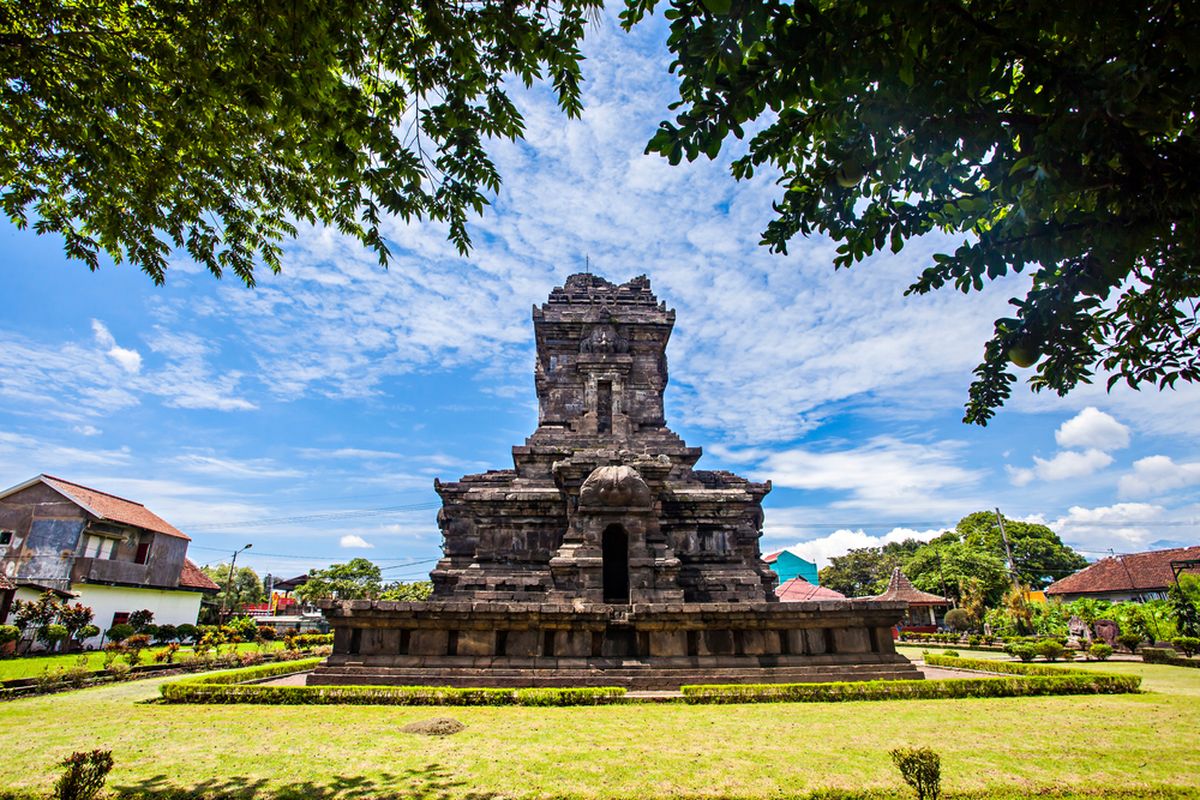 Candi Singosari di Malang, Jawa Timur.