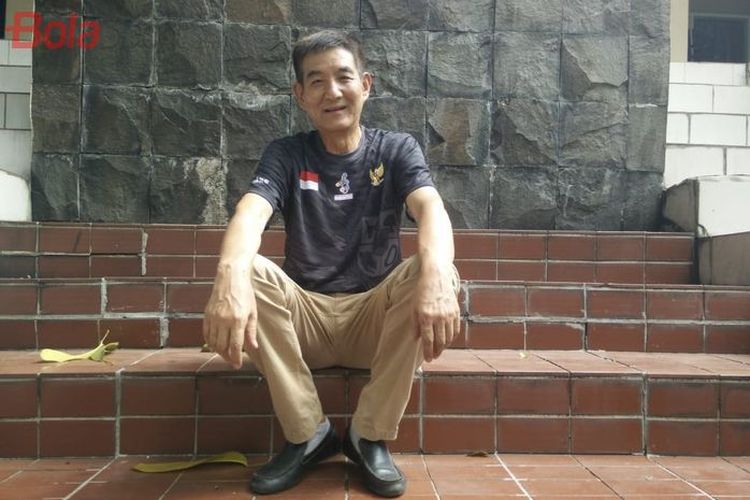 Pelatih baru timnas bola voli putra Indonesia, Li Qiujiang.