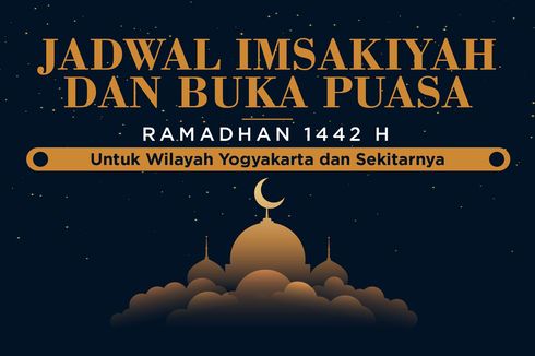 INFOGRAFIK: Jadwal Imsak dan Buka Puasa Yogyakarta Ramadhan 2021
