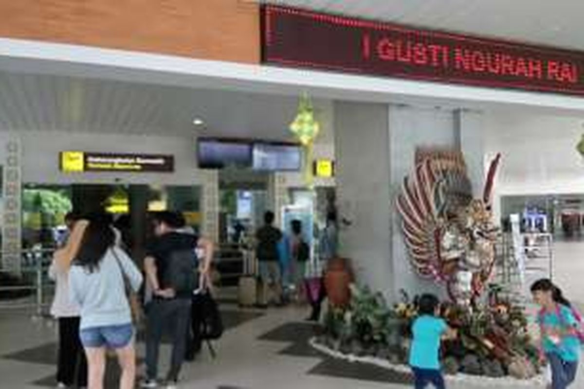 Terminal keberangkatan domestik Bandara I Gusti Ngurah Rai Bali 