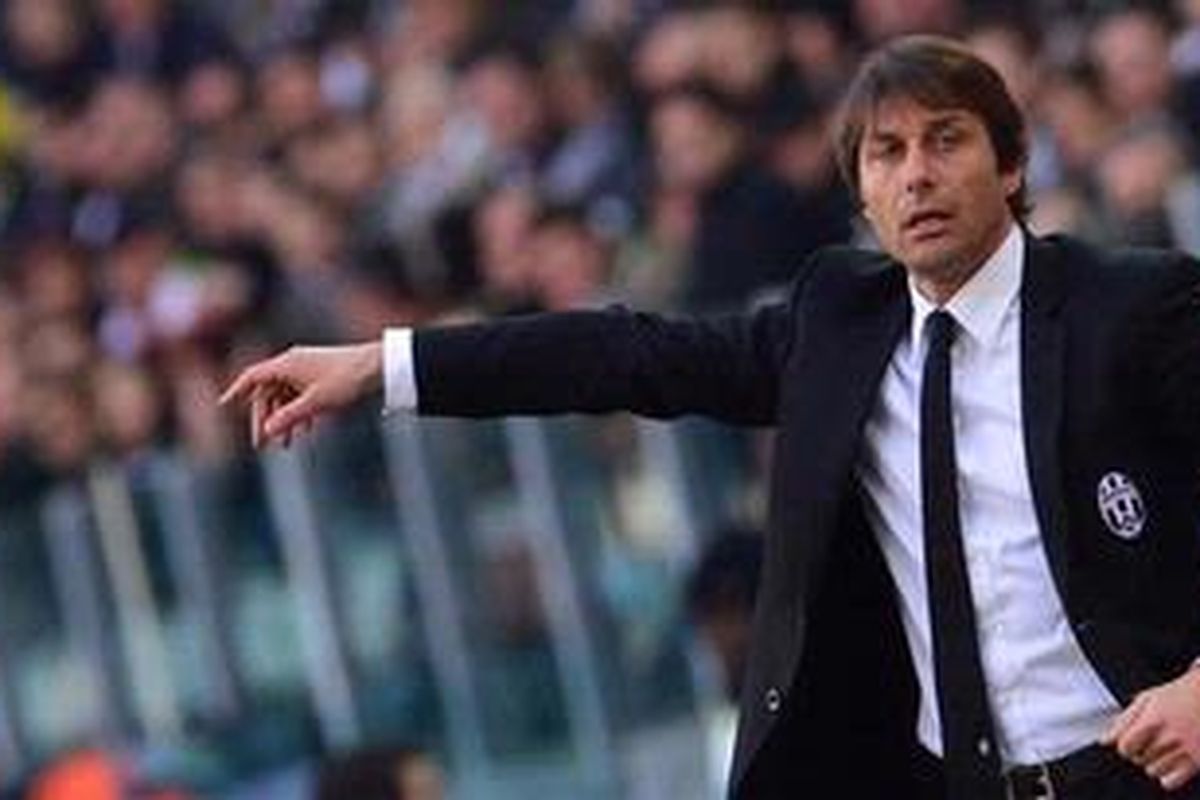 Pelatih Juventus, Antonio Conte.