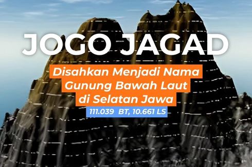 Mengenal Jogo Jagad, Gunung Bawah Laut Setinggi 2.200 Meter di Dasar Perairan Pacitan