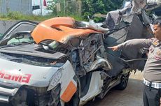 Kecelakaan Maut Ambulans Vs Truk di Tol Batang-Semarang, 1 Penumpang Tewas