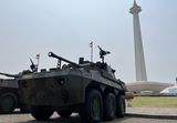 [BERITA FOTO] Jelang HUT Ke-78 TNI, Ratusan Alutsista Dipamerkan di Monas
