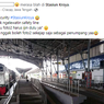 Penjelasan KAI soal Unggahan Viral Penumpang Ditegur Petugas Sekuriti Stasiun Kroya karena Foto-foto