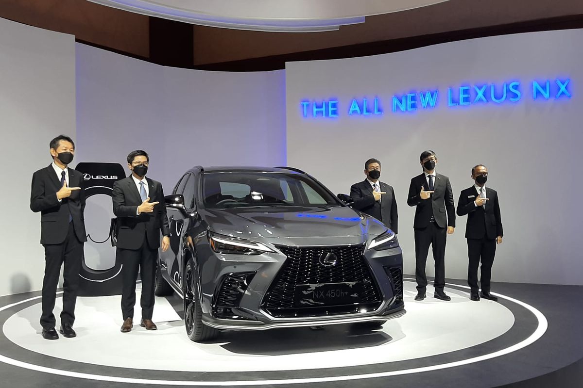Peluncuran All New Lexus NX di JAW, Sabtu (12/3/2022).