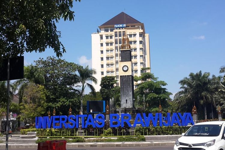 Suasana kampus Universitas Brawijaya, Kota Malang, Rabu (17/7/2019)