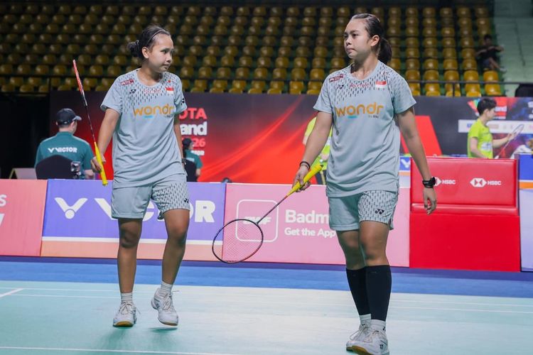 Catatan Bersejarah Isyana/Rinjani Usai Libas Wakil China di Thailand Open