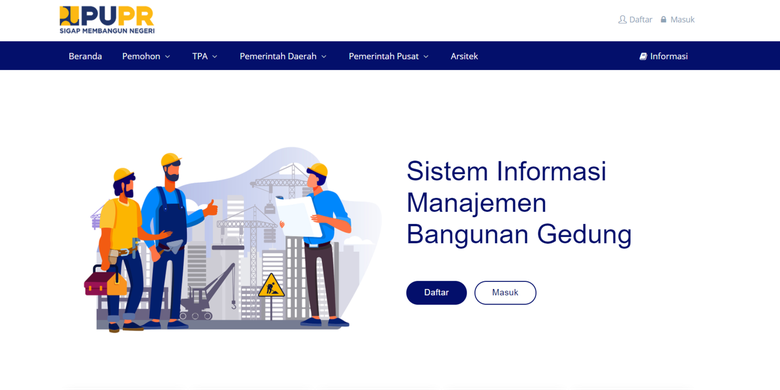 Sistem Informasi Manajemen Bangunan Gedung (SIMBG)