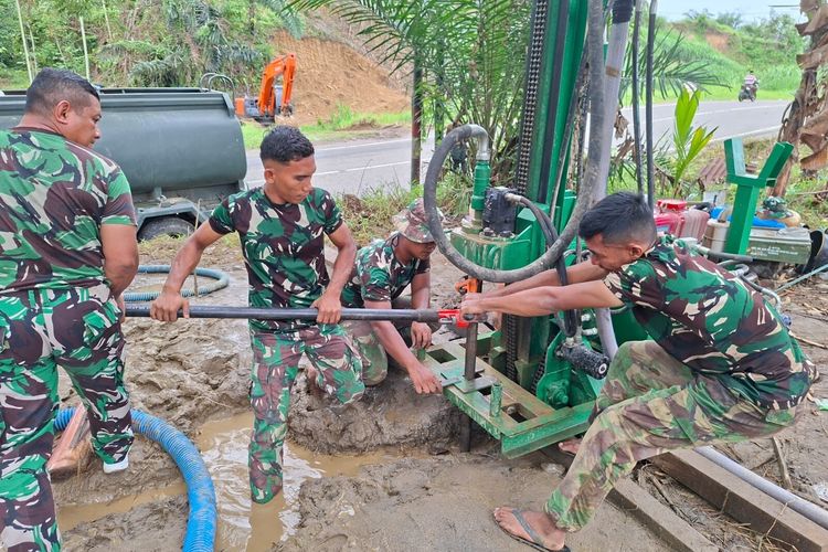 Sumur Bor Terus Bertambah, Air Bersih Mengalir di Wilayah Terdampak Bencana Sumatera