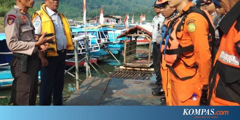 Tim SAR Bandung Diterjunkan Cari Korban Tenggelam di Waduk Cirata - Kompas.com - KOMPAS.com