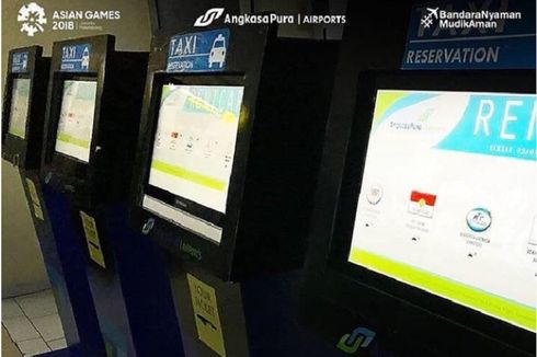 Mesin Pemesan Taksi Kini Tersedia di Bandara Adisutjipto Yogyakarta