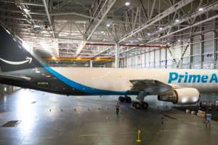 Pesawat pengantar barang Amazon One