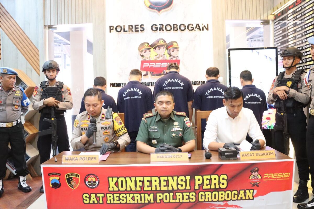 Cerita Lengkap Pengeroyokan Anggota TNI di Pentas Dangdut Pernikahan di Grobogan, Motif Tidak Terima dan Mabuk