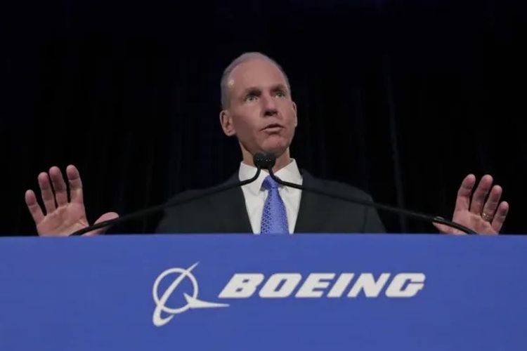 Mantan CEO Boeing, Dennis Muilenburg.