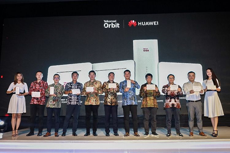 Modem Orbit Star H1 hasil kerja sama Huawei dan Telkomsel.