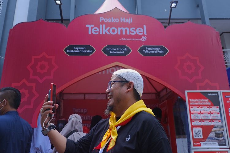 Ilustrasi paket roaming Telkomsel RoaMax Haji.
