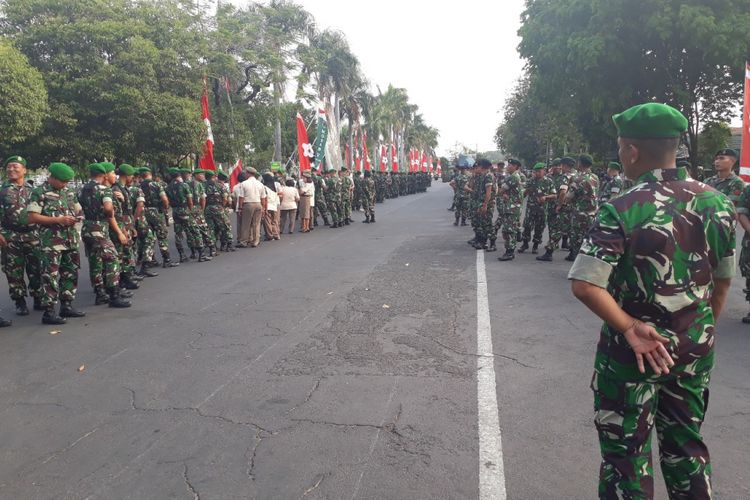 Prajurit Kodam V Brawijaya siap menyambut Serda Rifki