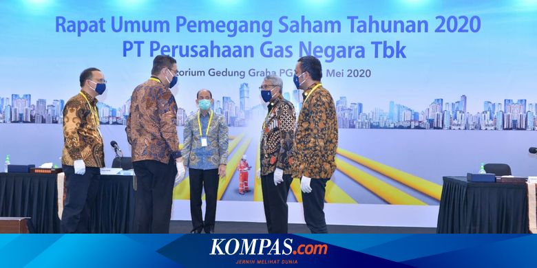 Dalam Rupst Pgn Pastikan Bagikan Deviden Rp 1 007 Triliun Lebih Halaman All Kompas Com