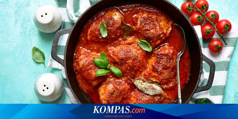 Resep Ayam Panggang Kecap Inggris dengan Pasta Tomat - Vimarsana News