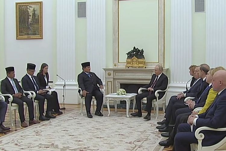 Prabowo ke Rusia, RI-Putin Sepakat Tingkatkan Kerja Sama Ekonomi-Energi