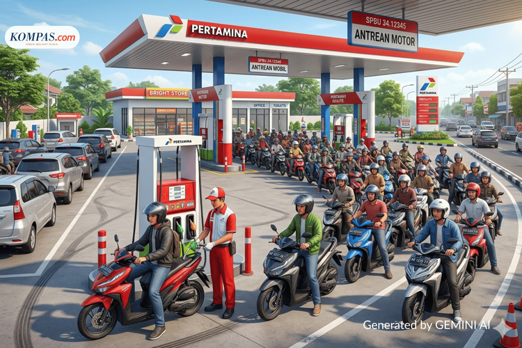 Warga Padang Terpaksa Beli Pertamax Rp 17.000 karena Antrean Pertalite Panjang