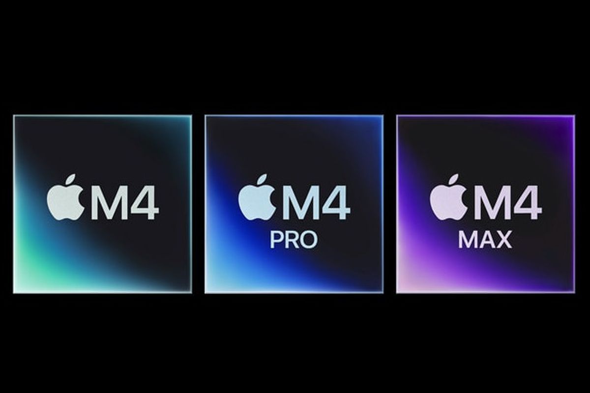 Chip Apple M4, M4 Pro, dan M4 Max.