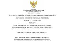 Ingin Ikut CPNS 2018? Ini Nilai Ambang Batas Seleksi Kompetensi Dasarnya