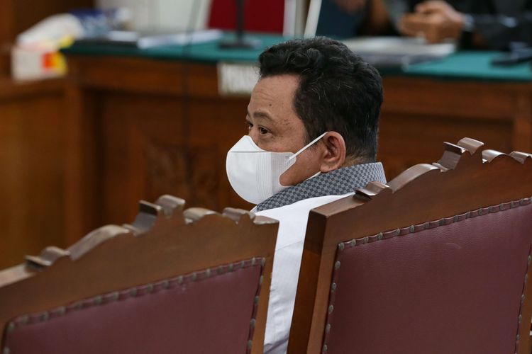 Terdakwa kasus pembunuhan berencana Brigadir J atau Nofriansyah Yosua Hutabarat, Kuat Ma'ruf menjalani persidangan di Pengadilan Negeri Jakarta Selatan, Senin (9/1/2022). Agenda persidangan kali ini pemeriksaan terdakwa.