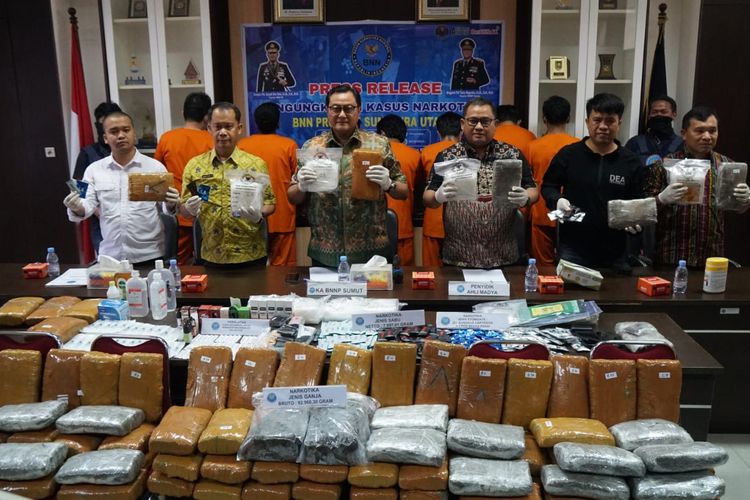 Penyelundupan 92 Kg Ganja Asal Aceh Digagalkan di Deli Serdang, Kurir dan Pembeli Ditangkap 