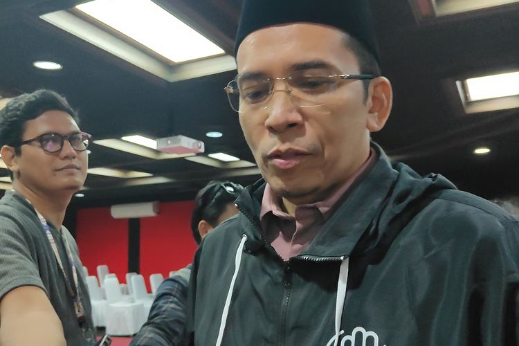 Wakil Ketua Tim Pemenangan Nasional (TPN) Ganjar-Mahfud, Muhammad Zainul Majdi atau Tuan Guru Bajang (TGB) ditemui di Gedung High End, Jakarta Pusat, Rabu (3/1/2024).