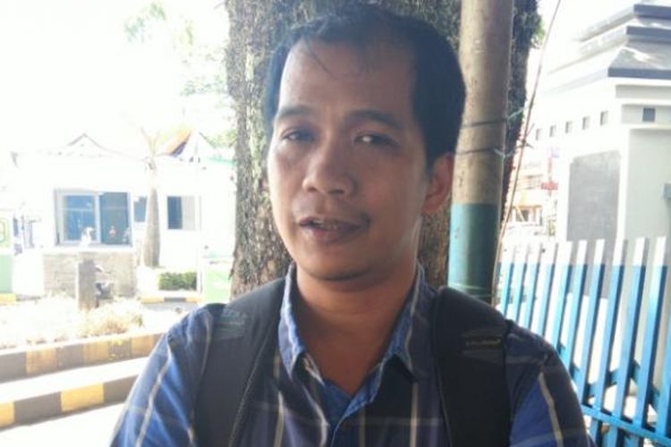 Kepala Investigasi dari Scorpion Marison Guciano saat ditemui di Stasiun Bandung, Jalan Kebon Kawung, Jumat (20/1/2017). KOMPAS.com/DENDI RAMDHANI
