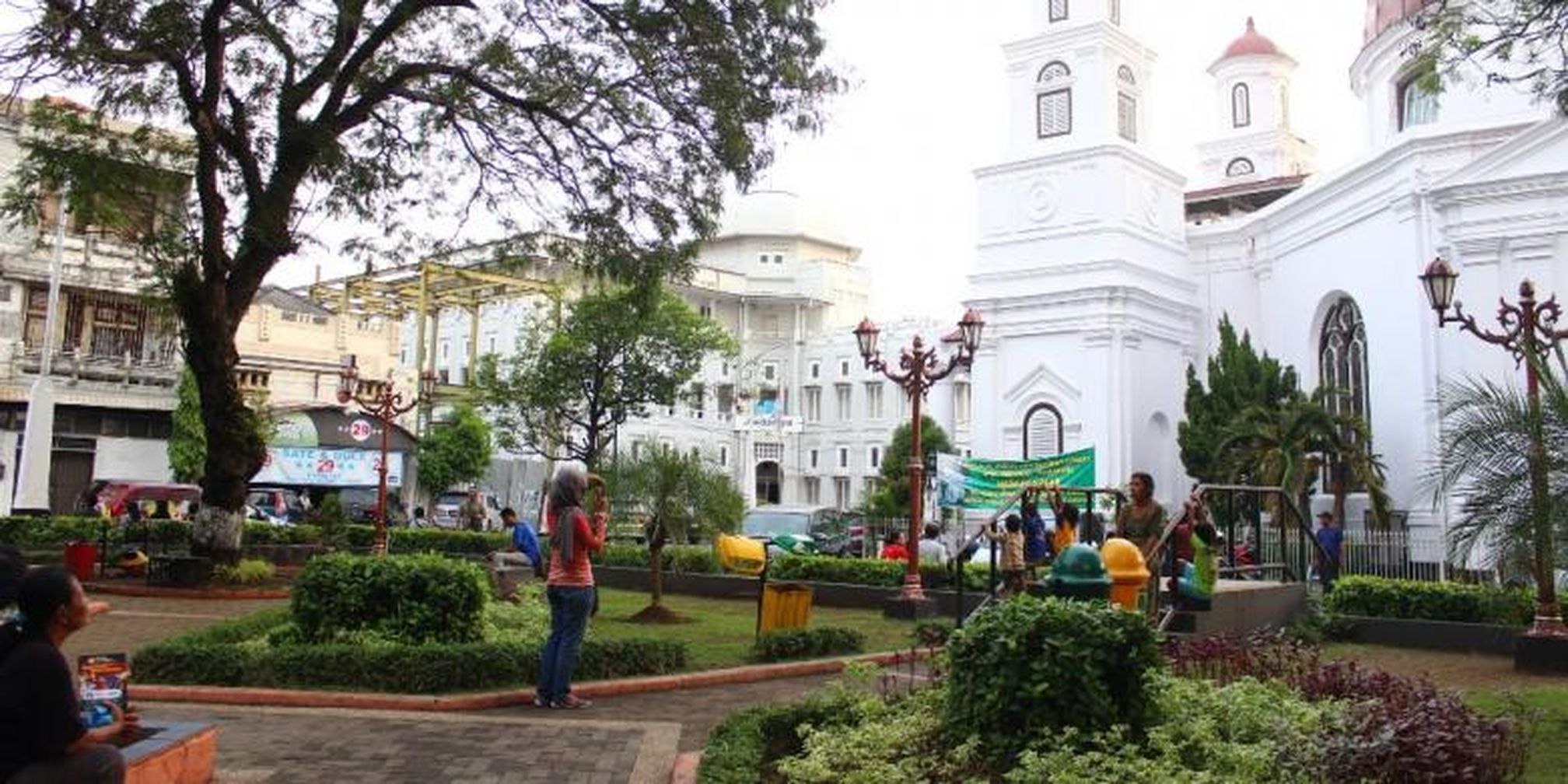 Ngabuburit Di Semarang 4 Taman Ini Tawarkan Wall Climbing