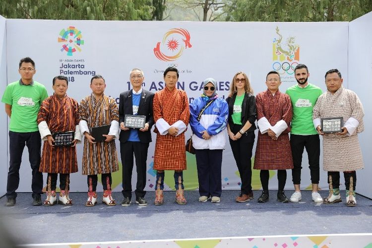 Acara pembukaan fun run  juga dihadiri Presiden BOC yang merupakan pangeran Bhutan, HRH Jigyel Ugyen Wangchuck, Wakil Koordinator Media and Public Relations INASGOC, Ratna Irsana, dan atlet Bhutan di Olimpiade Rio 2016, Lenchu Kunzang.