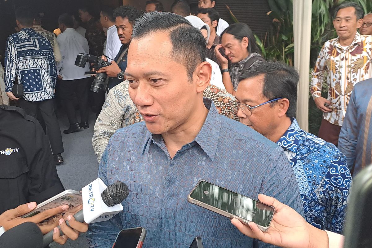 Menko Infrastruktur dan Pembangunan Kewilayahan Agus Harimurti Yudhoyono (AHY).