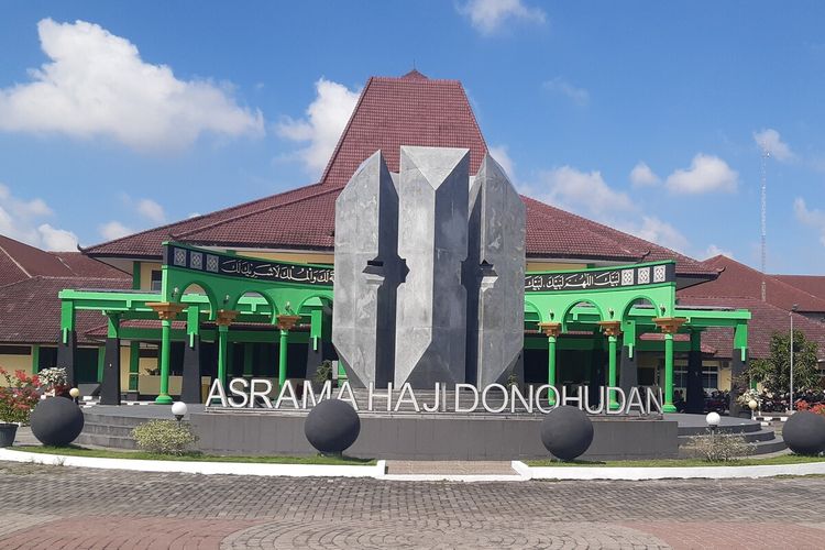Asrama Haji Donohudan di Kecamatan Ngemplak, Kabupaten Boyolali, Jawa Tengah.