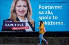 Aktivis Pengkritik Pemerintah Jadi Presiden Perempuan Pertama Slovakia