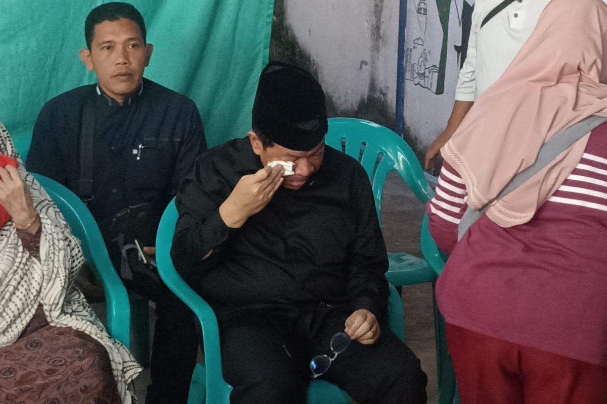 Pramono Melayat ke Rumah Duka Driver Ojol yang Tewas Dilindas Rantis Brimob