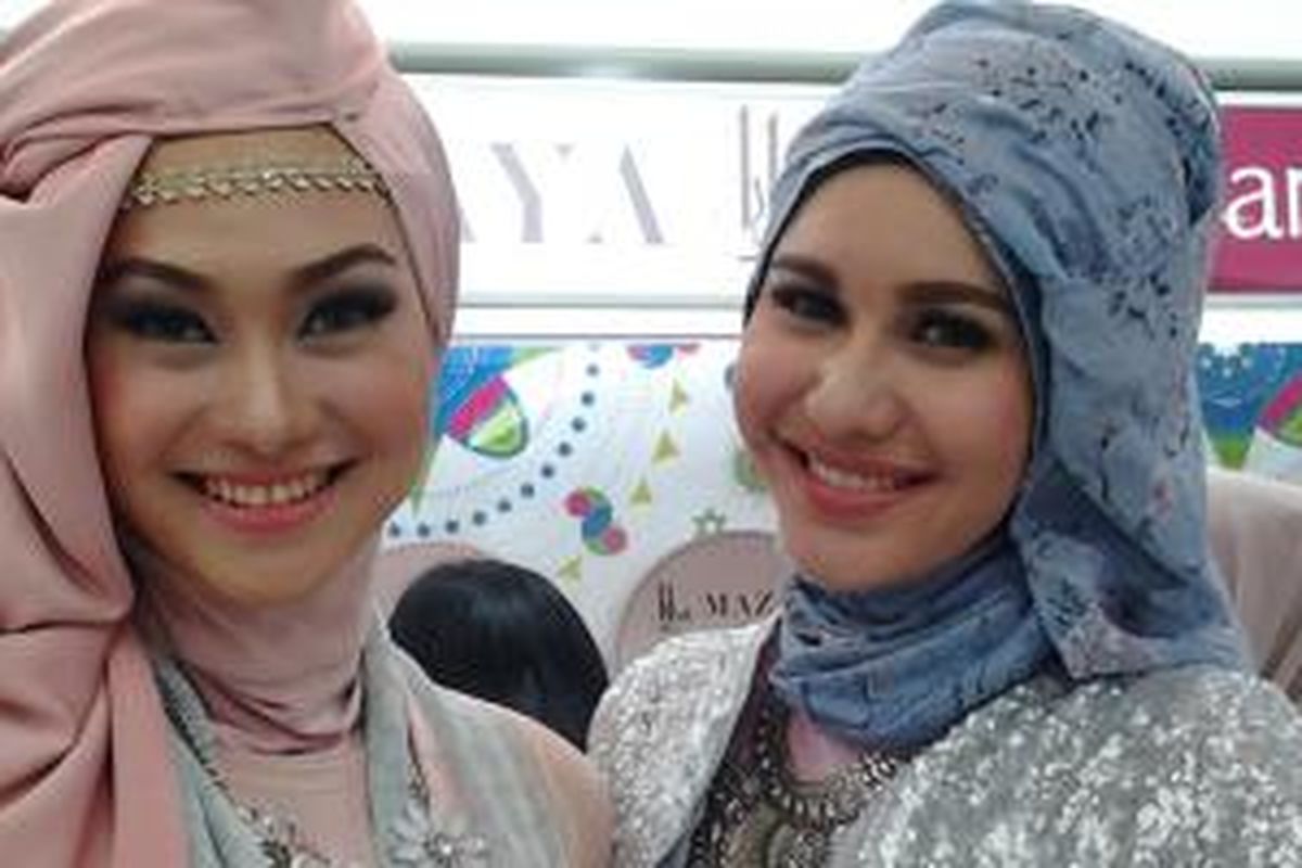 Brand Ambassador Mazaya, Indah Nada Puspita dan Sidah mufidah.