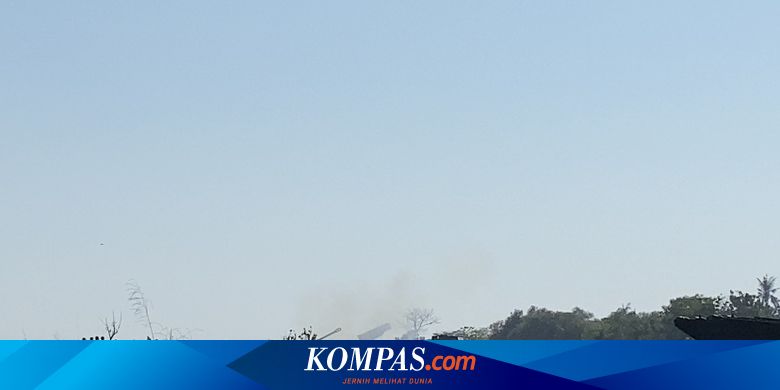 Dentuman Meriam Howitzer dan Berondongan Roket MLRS Hiasi Puncak Super Garuda Shield 2023