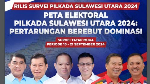 Survei Poltracking Indonesia, Pasangan Elly Lasut-Hanny Joost Unggul di Pilkada Sulut 2024