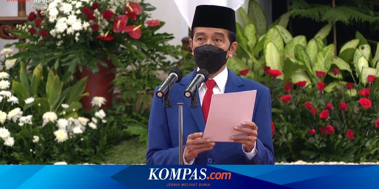 Breaking News Jokowi Resmi Umumkan Ppkm Darurat Halaman All Kompas Com