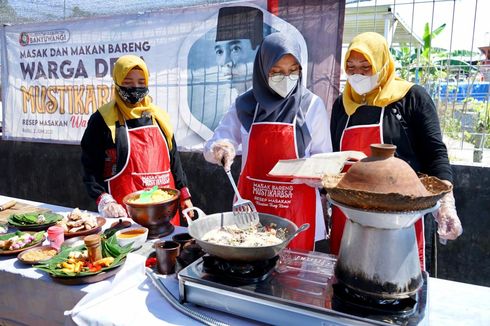 Masak Kuliner Resep Bung Karno Bersama Warga, Bupati Ipuk Ingin Kenalkan Kekayaan Kuliner Daerah