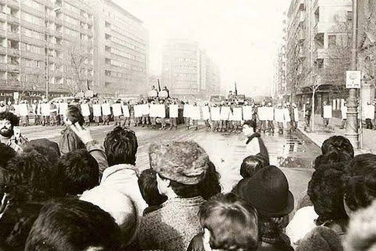 Revolusi Rumania, Desember 1989.