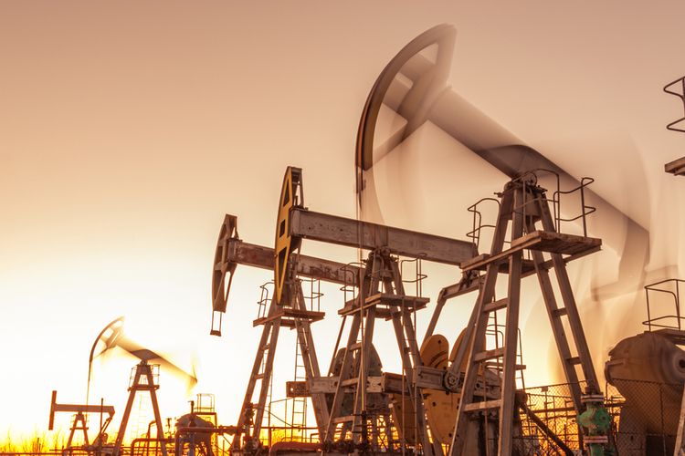 Ilustrasi minyak dan gas. 