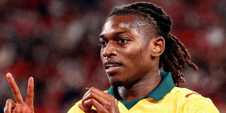Rafael Leao mendedikasikan gol untuk Diogo Jota dalam laga uji coba Liverpool vs AC Milan di Stadion Kai Tak, Hong Kong, Sabtu (26/7/2025).